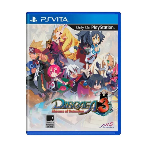 JOGO DISGAEA 3 ABSENCE OF DETENTION (EUR) SEMINOVO - PSVITA