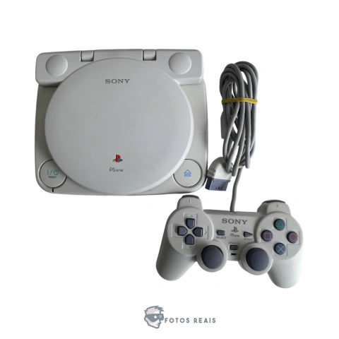 CONSOLE PLAYSTATION ONE PSONE JAPONÊS COMBO TELA LCD SEMINOVO - PS1