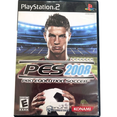 JOGO PRO EVOLUTION SOCCER 2008 (PES 2008) SEMINOVO - PS2