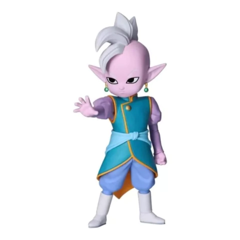 ACTION FIGURE BANPRESTO DRAGON BALL DAIMA SUPREME KAI COM PAINEL (LACRADO) NA CAIXA - BANDAI