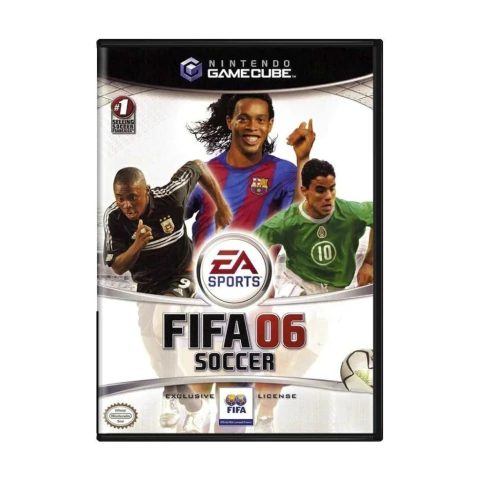 JOGO FIFA SOCCER 06 SEMINOVO - GAMECUBE