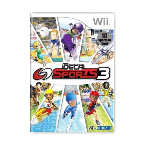 JOGO DECA SPORTS 3 SEMINOVO - NINTENDO WII