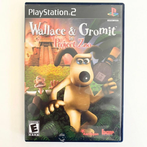 JOGO WALLACE E GROMIT IN PROJECT ZOO SEMINOVO - PS2