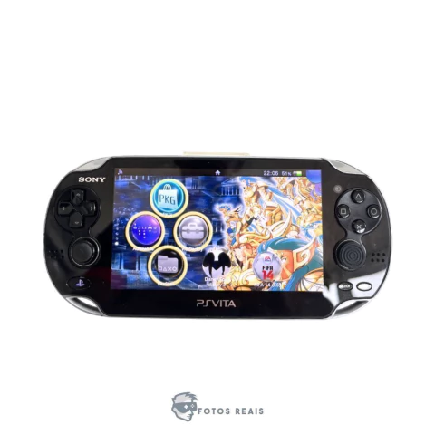 CONSOLE PLAYSTATION VITA PSVITA 16GB DESBLOQUEADO SEMINOVO - PS VITA