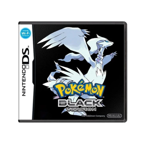 JOGO POKEMON BLACK VERSION SEMINOVO - DS