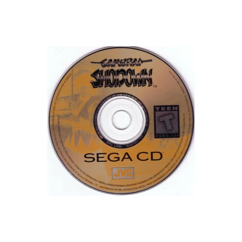 JOGO SAMURAI SHODOWN (SEM CAPA) SEMINOVO - SEGA CD