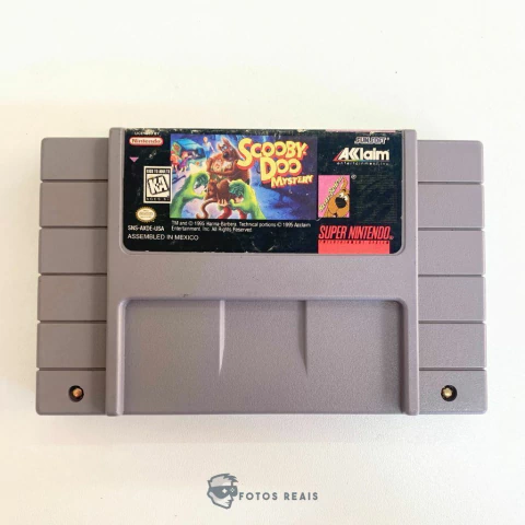 JOGO SCOOBY-DOO MYSTERY SEMINOVO - SNES