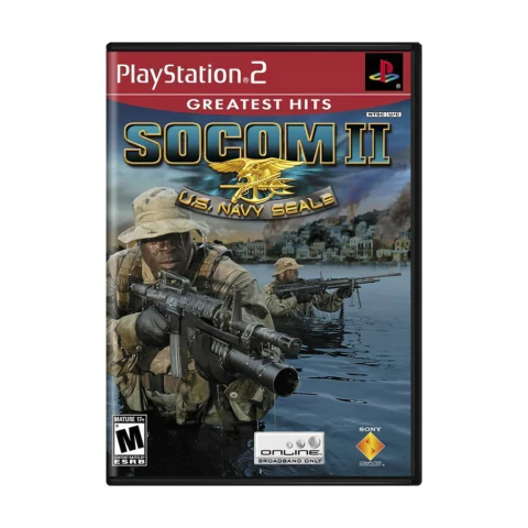 JOGO SOCOM 2: U.S NAVY SEALS SEMINOVO - PS2