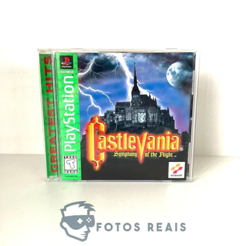 JOGO CASTLEVANIA SYMPHONY OF THE NIGHT SEMINOVO - PS1