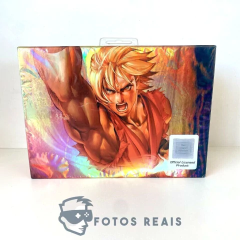CONTROLE KEN STREET FIGHTER OFICIAL ANNIVERSARY 15TH SEMINOVO - PS2