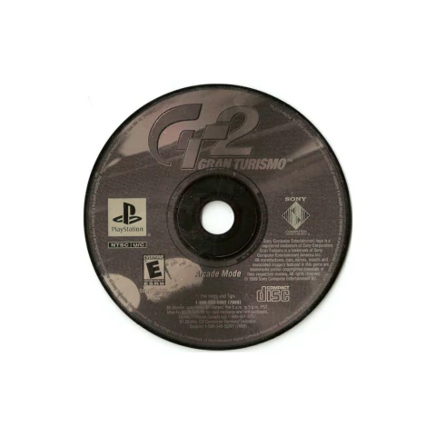 JOGO GRAN TURISMO 2 ARCADE MODE DISC (SEM CAPA) SEMINOVO - PS1