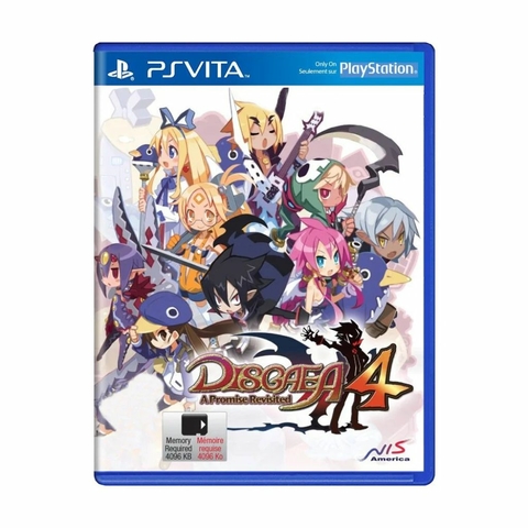 JOGO DISGAEA 4 A PROMISE REVISITED SEMINOVO - PSVITA