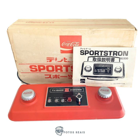 CONSOLE TV-GAME SPORTSTRON S3300 COCA-COLA EDITION SEMINOVO