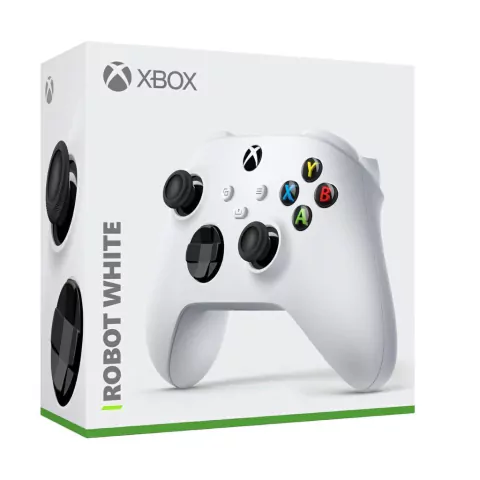 CONTROLE SEM FIO XBOX ROBOT WHITE - SERIES X, S, ONE - BRANCO