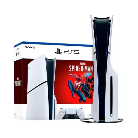 PLAYSTATION 5 SLIM 1TB SSD + SPIDER MAN 2