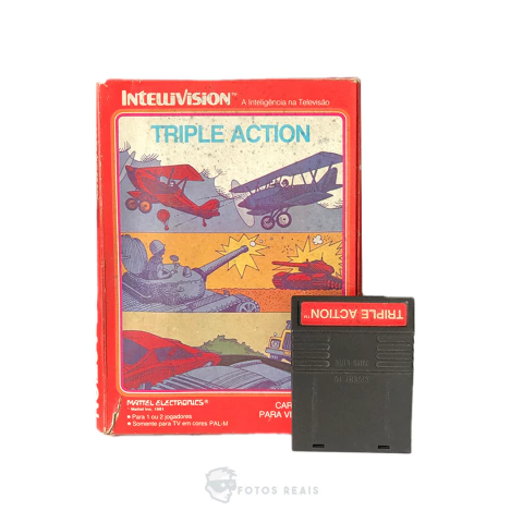 TRIPLE ACTION NA CAIXA SEMINOVO - INTELLIVISION