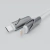 Cordão para Celular Cabo USB Tipo C x Lightning de pescoço Wearable Loop Charge na internet