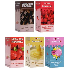 Loka Com Pimenta Gel Comestível 8ml Loka Sensação - comprar online