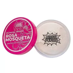 Pó Facial Vegano Rosa Mosqueta Super Poderes