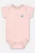 BODY MANGA CURTA ROSA CLARO UP BABY 45078 - comprar online