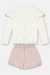 CONJ. BLUSA RIBANA E SHORTS SAIA OUTFIT OF THE DAY UP BABY 45778