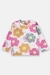 PIJAMA MANGA LONGA EM FLEECE OFF WHITE UP BABY 45961 - loja online