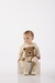 CONJ. BLUSA E CALÇA EM MOLETOM URSO BEGE UP BABY 46006 - comprar online
