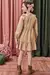 VESTIDO MANGA LONGA MARROM KUKIE 79120 - Lari Baby & Kids