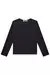 BLUSA MANGA LONGA CANELADO PRETO KUKIE 79145 - comprar online