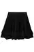 SAIA EM TULE PRETO KUKIE 79596 - comprar online
