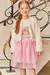 JAQUETA EM PELO LISO OFF WHITE KUKIE 79613 - Lari Baby & Kids