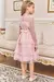 VESTIDO EM TULE ROSA KUKIE 80090 - Lari Baby & Kids