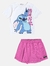 CONJ. BLUSA STITCH E SHORTS SAIA MOMI H6156 - Lari Baby & Kids