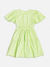 VESTIDO VERDE ABERTURA LATERAIS MOMI J5883 - loja online