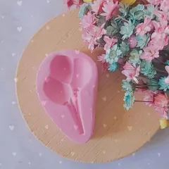 Molde de Silicone Trio de Balão cód 1614 - Molde de Silicone 