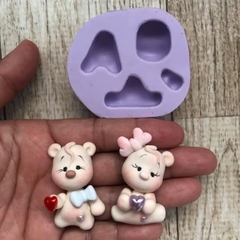 Molde de Silicone Corpinhos Cute 01 cód 787 - Molde de Silicone 