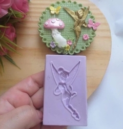Molde de Silicone Fada Tinker Bell Sininho cód 1618