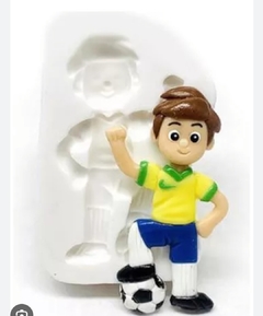 Molde de Silicone Jogador de Futebol cód 1171