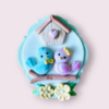 Molde de Silicone Kit Passarinho Jardim Encantado Cód 465