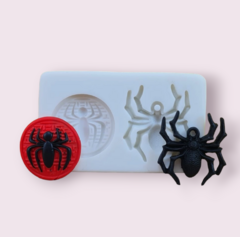 Molde de Silicone Símbolo Homem Aranha cód 1210