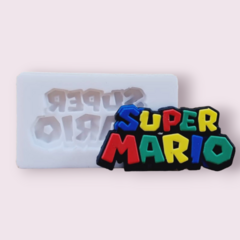 Molde de Silicone Logo Super Mario cód 1211