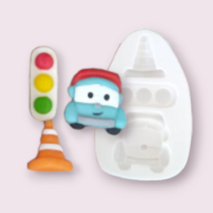 Molde de Silicone Léo Caminhão e Acessórios Cód 1364 - loja online