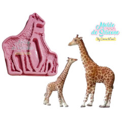 Molde de Silicone Girafas Safari cód 478