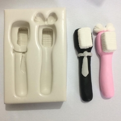 Molde Casal Escovas de Dente Cód 154