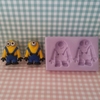 Molde de Silicone Minions cód 62