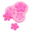 Molde de Silicone Trio Flores cód 286