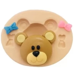 Molde de Silicone Cabeça de Urso cód 1273