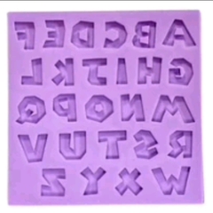 Molde de Silicone Alfabeto Super Mário cód 452