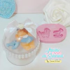 Molde de Silicone Cavalo Balanço e Carrinho de Bebê Cód 1908