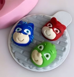 Molde de Silicone Pj Masks cód 152